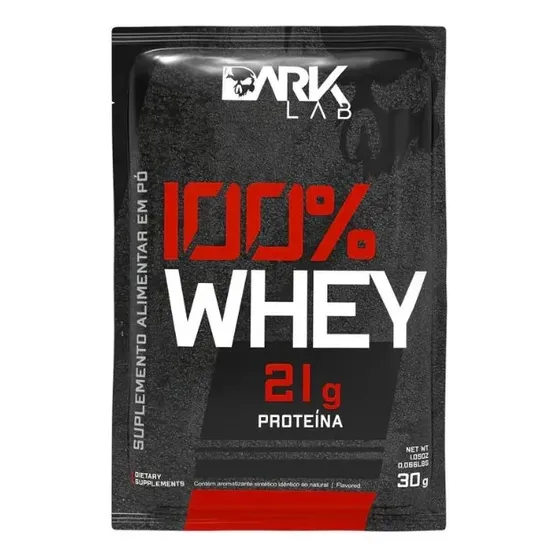 Whey Protein Concentrado 100% 30g Refil Dark Lab Banoffee