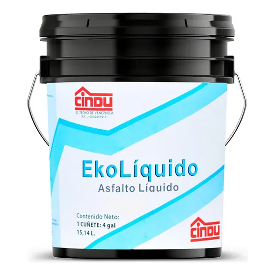 Asfalto Liquido Cindu Cuñete 4 Gal