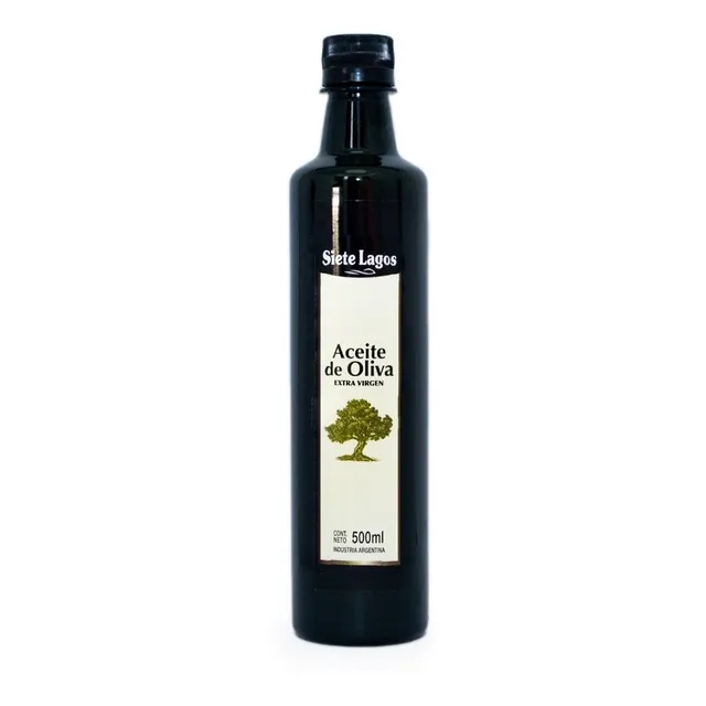 Aceite De Oliva Extra Virgen Siete Lagos X 500 Ml.
