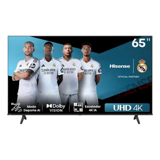 Televisor 65 Pulgadas 4k Uhd Smart Android Hisense 65a6n