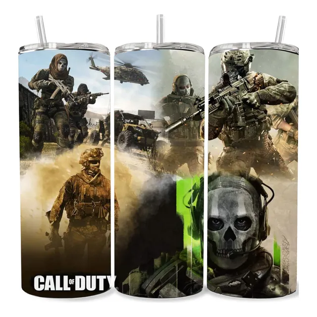 El Mejor Termo De Acero 20 Oz Calle Of Duty Warfare Modern