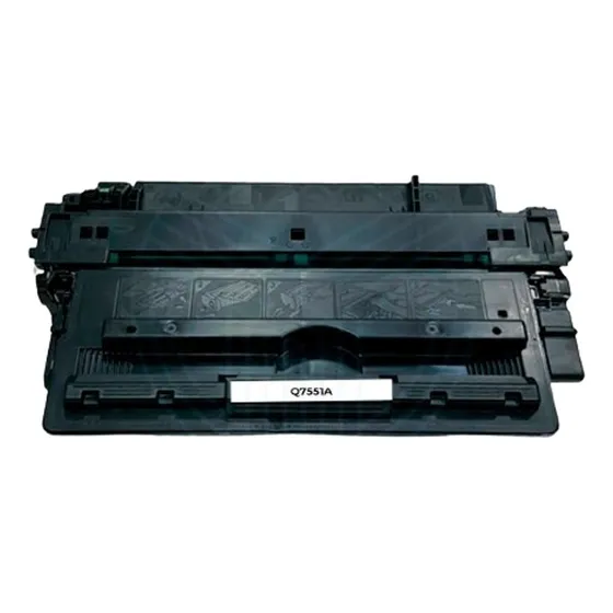 Tóner Q7551a Compatible Con Hp P3005 P3005d P3005x Tinta Negro