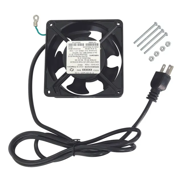 Ventilador 110v Linkedpro 12x12cm Cable Clavija P-vent-basic