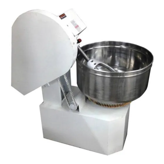 Amasadora 50 Kg Industrial Con Mando Bowl Acero 1/2 Hp 220v Monofasica