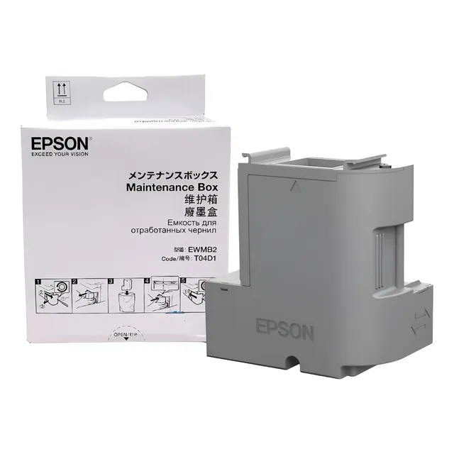 Caja Mantenimiento Almohadilla T04d1 Original Epson