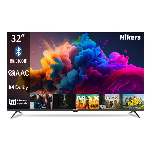 Smart Tv Hikers 32  Android Dled Hd Con Dolby Audio