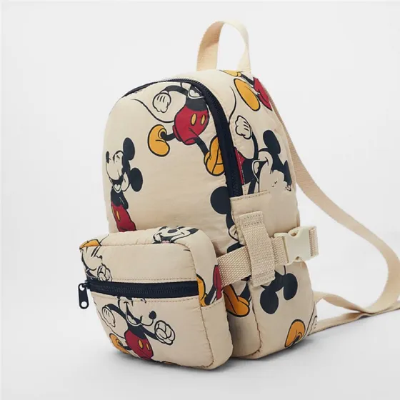Mickey Mouse Backpack Cartoon Large Capacity
