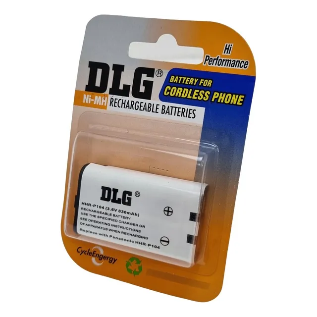 Pila Batería Teléfono Inalámbrico Panasonic Hhr-p104 3,6v