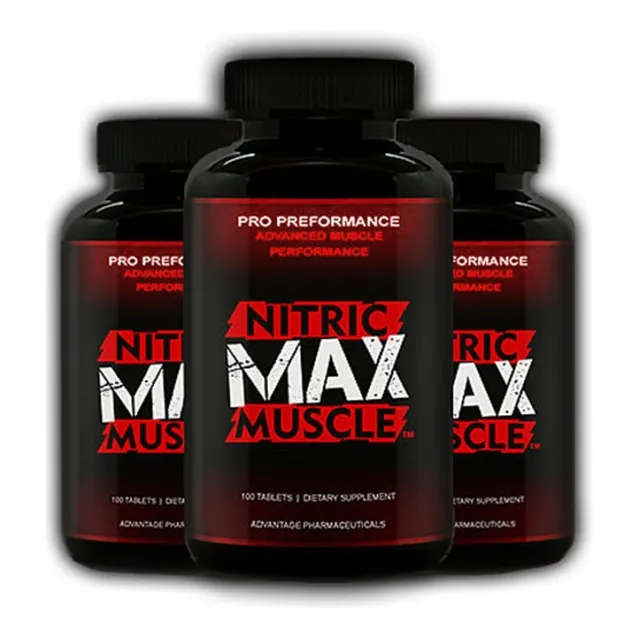 Nitric Max Muscle Ganar Masa Muscular Subir De Peso