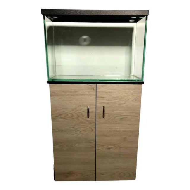 Acuario Doctor Fish 60l Vidrio 60cm Con Tapa