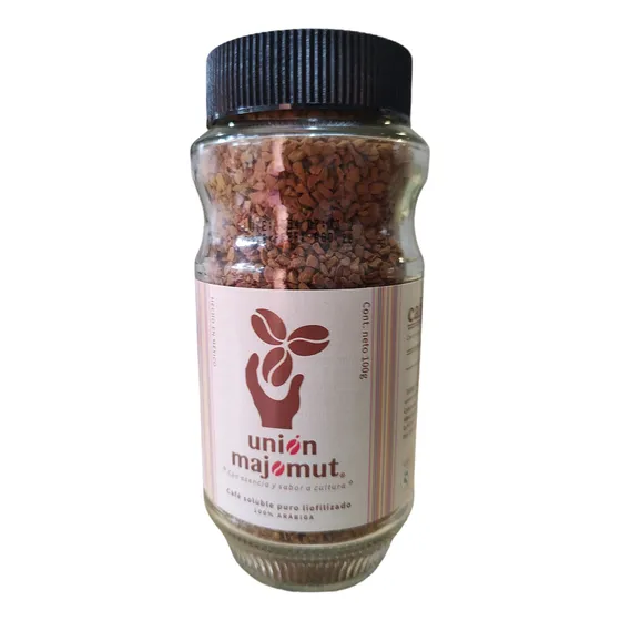 Café Instantaneo Liofilizado Orgánico Majomut 100% Chiapas