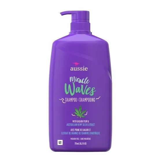 Aussie Miracle Volume Shampoo 778 Ml Semillas De Cáñamo