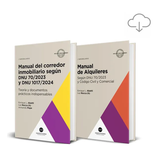 Pack Derecho Inmobiliario Dnu 70/2023 (2 Tomos)