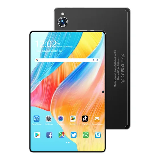 Tablet Sim Card 12gb+512gb 11.6'' Ram Android 13 Con Teclado