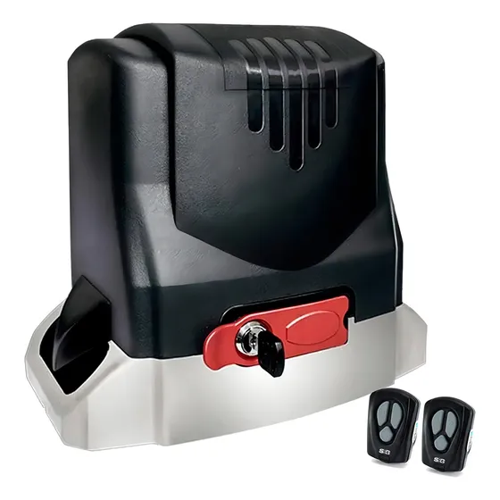 Motor de portón residencial SEG Solo Niid 220V 60Hz color negro