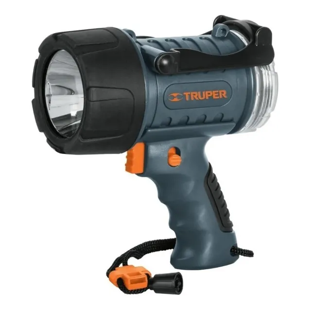 Lámpara Linterna Recargable Led 300 Lm 350 Mts 12983 Truper 