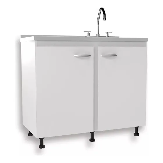 Mueble Casa Lista® Útil Cocina - Módulo Base Para Lavaplatos