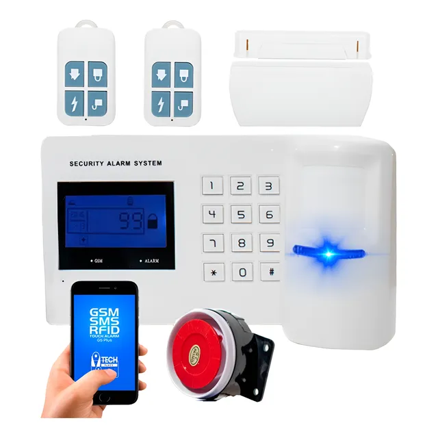 Alarma Domiciliaria Casa Kit Inalambrica Gsm Linea 99 Zonas