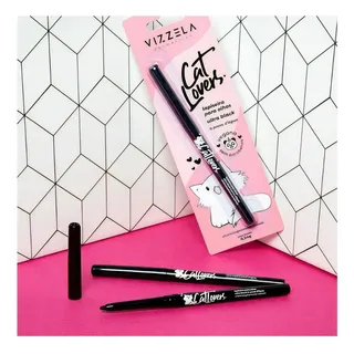 Vizzela Lapiseira Cat Lovers Ultra Black Cor Preto Efeito Mate Vizzela Lapiseira Cat Lovers Ultra Black Cor Preto Efeito Mate