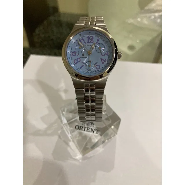 Reloj Orient. Cristal De Zafiro