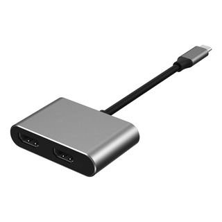 Hub Usb C Para Hdmi -dois Monitores - 4k Hub Usb C Para Hdmi -dois Monitores - 4k
