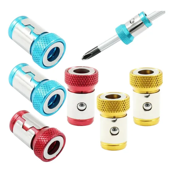 6 Anillos Magnéticos Universales Para Destornillador Hexagon