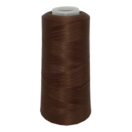 Hilo Poliester Texturizado P/overlock Cono 130gr Vahe X 3uni Color 156 Bordo