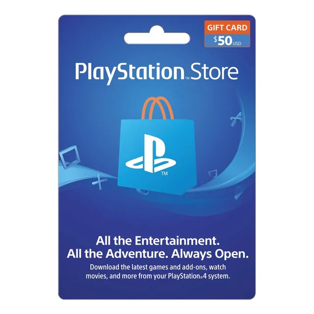 Tarjeta Playstation Live De 50 Dólares Para Playstation Netw