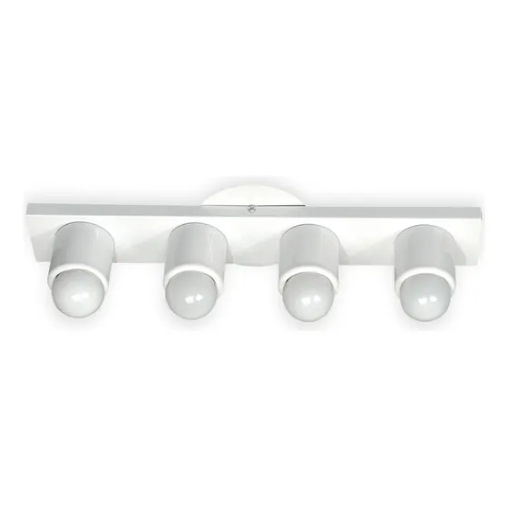 Aplique 4 Luces Camarin Apto Led Baño Botiquín E-27 