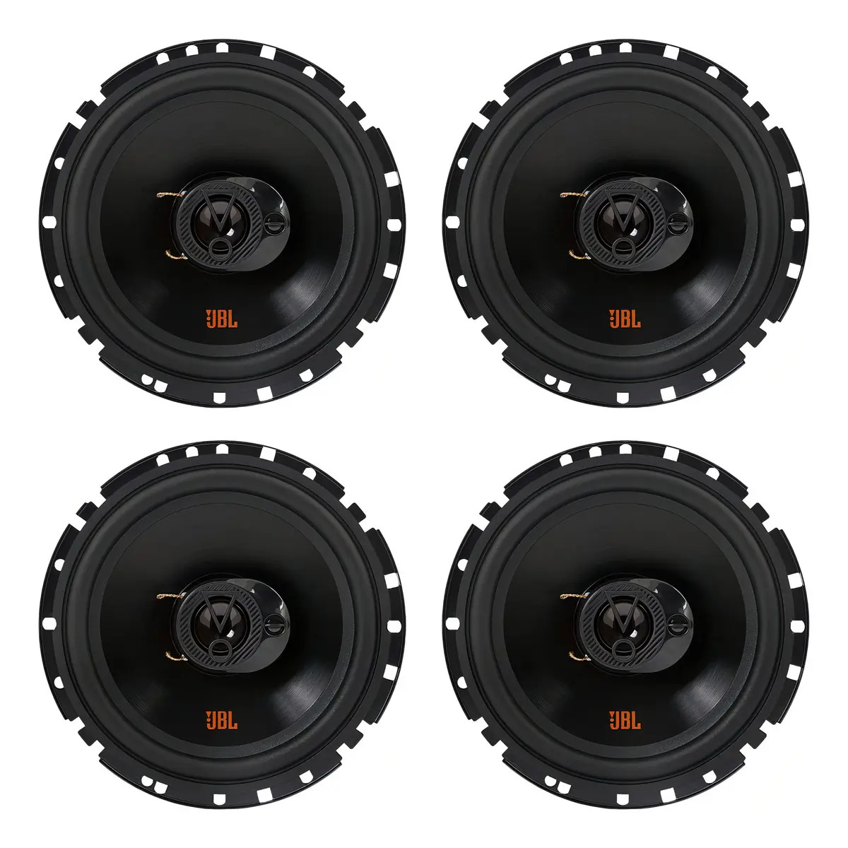 Kit 4 Falantes 6 Polegadas Jbl 6trfx55 Triaxial 220w 4 Ohms Cor Preto Kit 4 Falantes 6 Polegadas Jbl 6trfx55 Triaxial 220w 4 Ohms Cor Preto