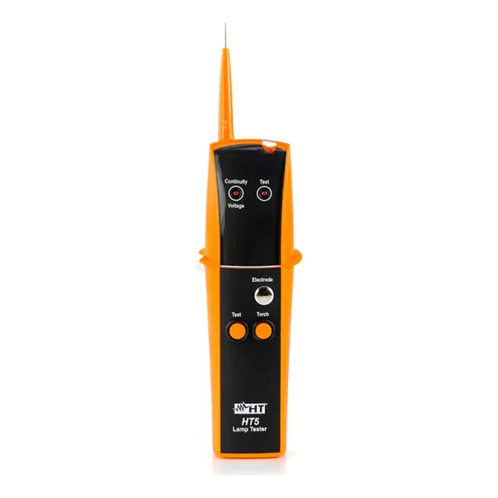 Detector De Tensión Con Prueba De Lámparas De Gas Y Diodos