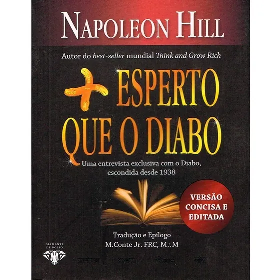 Mais esperto que o Diabo - LIVRO DE BOLSO: O mistério revelado da liberdade e do sucesso, de Hill, Napoleon. Editora CDG Edições e Publicações Eireli, capa mole em português, 2019