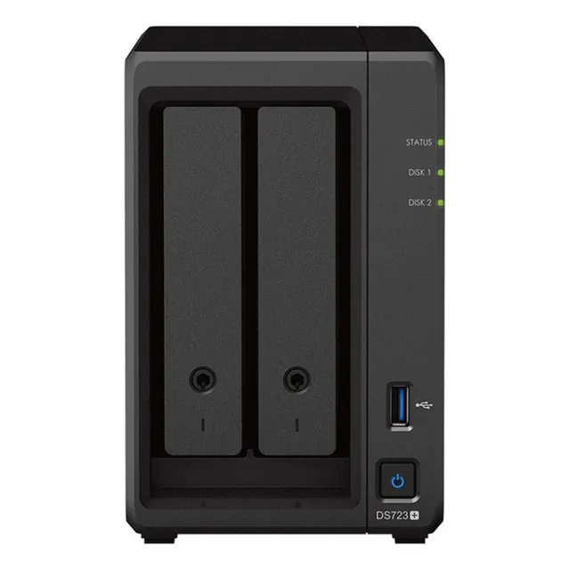 Servidor Nas Diskstation Synology Ds723+ 2 Bahías Amd Ryzen