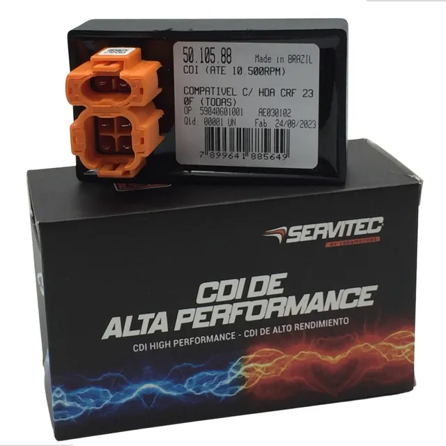 Cdi Servitec Crf230 Alta Performance Limitador Em 10.500 Rpm