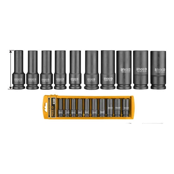 Juego 10 Dados 1/2  Impacto Profundos Ingco Hkissd12102l P G