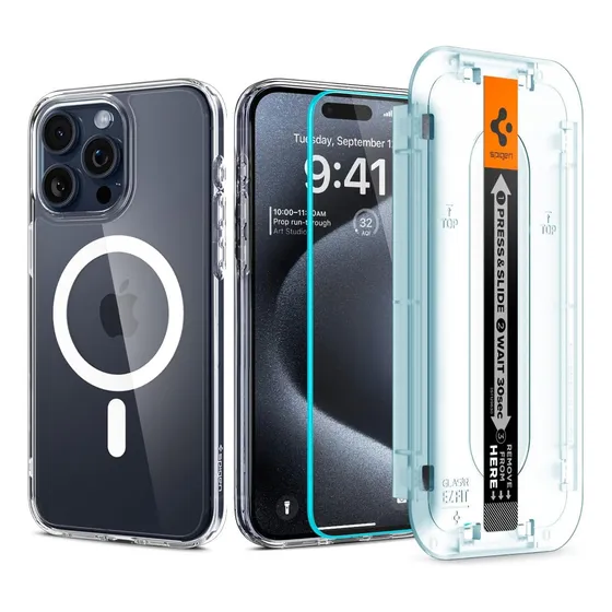 Protector Spigen Ultra Hybrid ( Pack) iPhone 16 Pro Max