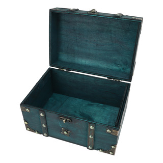 Almacenamiento De Joyas Retro De Madera Vintage Con Forma De Almacenamiento De Joyas Retro De Madera Vintage Con Forma De