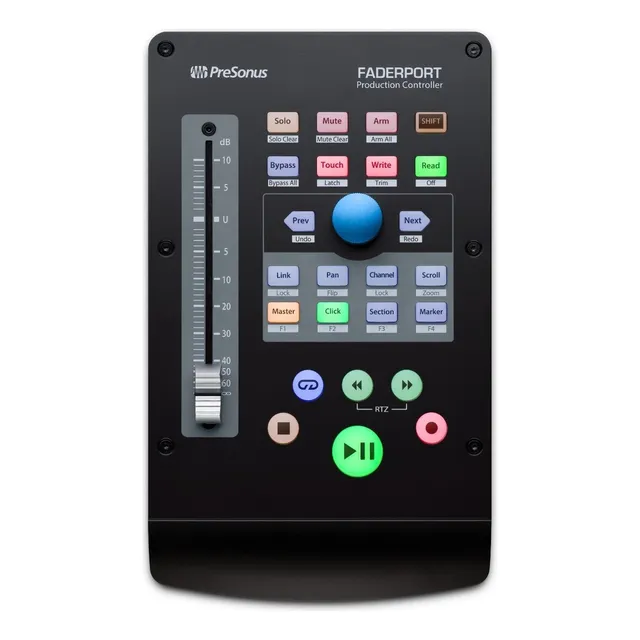 Presonus Faderport V2 superficie control de produccion daw color negro