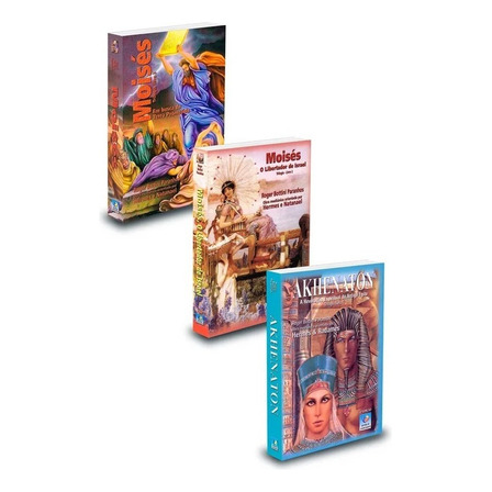 Trilogia - Akhenaton A Revolução Espiritual Do Antigo Egito: N.a, De Roger Bottini Paranhos/hermes E Radamés. Aplica Editorial Editora Do Conhecimento, Capa Mole Em Português, 2005 Trilogia - Akhenaton A Revolução Espiritual Do Antigo Egito: N.a, De Roger Bottini Paranhos/hermes E Radamés. Aplica Editorial Editora Do Conhecimento, Capa Mole Em Português, 2005