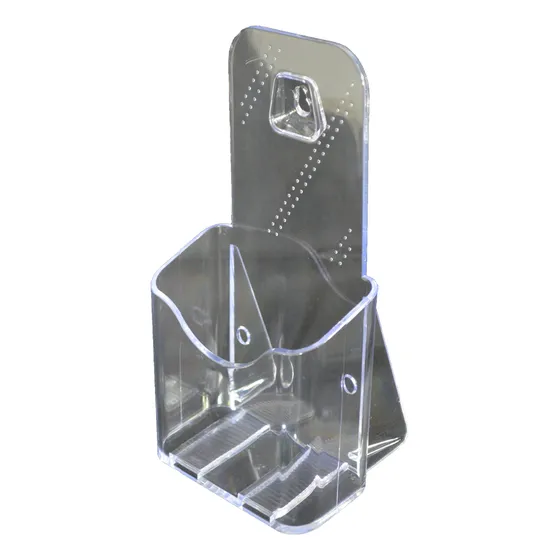 Porta Folletos Acrílico Transparente Vertical Mod Hk150 Transparente