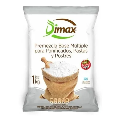 Premezcla Universal Dimax X 1 Kilo Sin Tacc