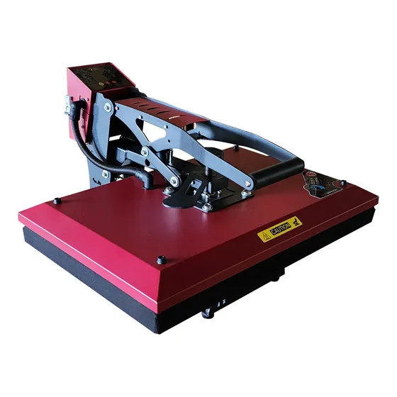 Plancha Sublimadora Manual 40x60 Color Make 2.0 Roja Y Negra 127v
