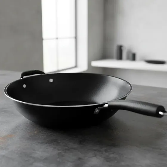 Panela Frigideira Grande Wok Antiaderente Fratelli 34cm 3l