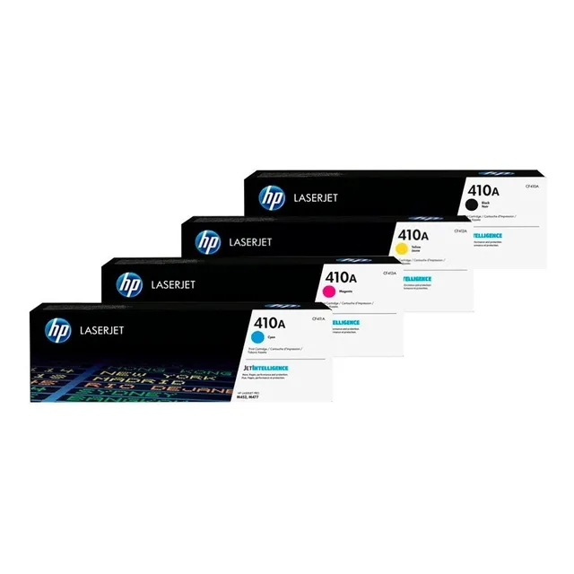 Kit Toner Hp 410a Cyan, Yellow, Magenta, Black