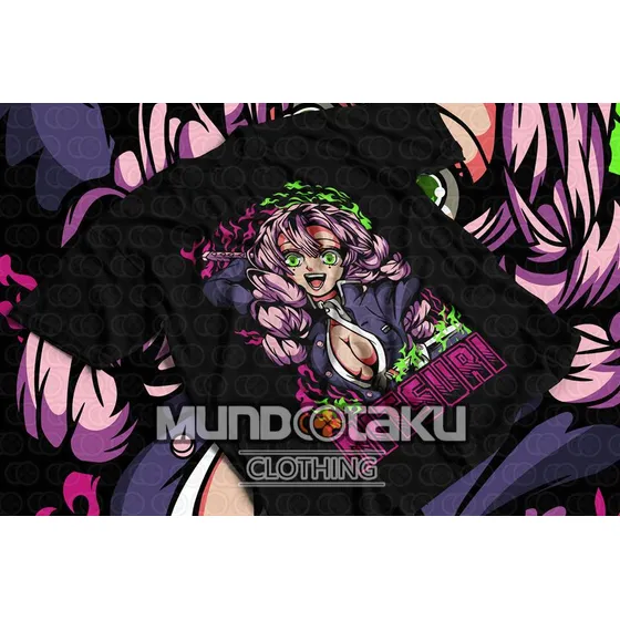 Franela Mitsuri Kanroji V7 Demon Slayer Kimetsu No Yaiba