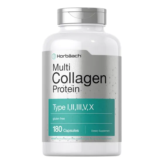 Suplemento De Proteína De Colágeno Horbäach Multi 2000 Mg 18