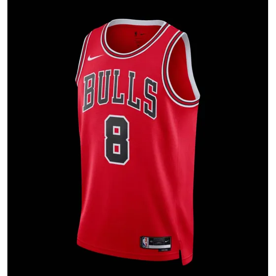 F.nike Nba Chicago Bulls Zach Lavine #8 2022/23 Icon Edition