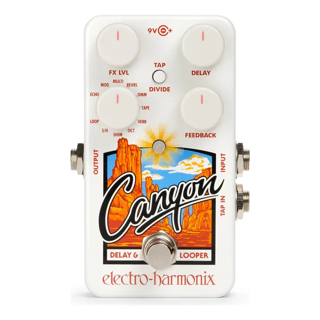 Pedal De Delay Looper Electro Harmonix Canyon - True Bypass