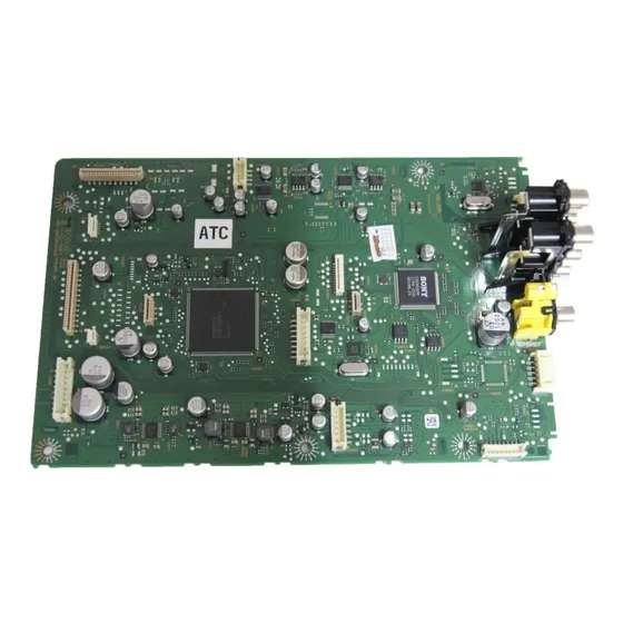 Placa Principal Sony Mhc-v7d 1-894-133-11 A2074173a