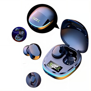 Fone De Ouvido Bluetooth G9s 5.1 Gamer Sem Fio G9s Cor Preto Fone De Ouvido Bluetooth G9s 5.1 Gamer Sem Fio G9s Cor Preto